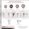 Service Caster 3.5 Inch SS High Temp Glass Filled Nylon 12mm Threaded Stem Caster Set SCC SCC-SSTS20S3514-GFNSHT-M1215-4 - alternate 2
